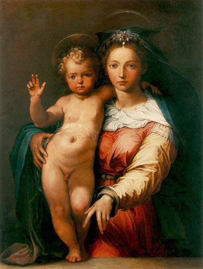 Perin del Vaga: Madonna a gyermekkel